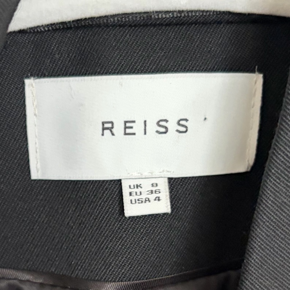 Reiss Luca Wrap Front Jacket 4 - Picture 8 of 15